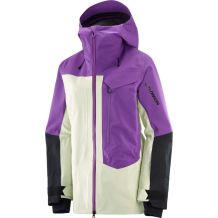SALOMON MOON PATROL GORE-TEX JACKET W ROYAL PURPLE NOWA DAMSKA KURTKA NARCIARSKA SNOWBOARDOWA ROZMIAR M <is>