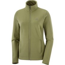 SALOMON RADIANT FULL ZIP MIDLAYER W OLIVE BLUZA SPORTOWA R. XS <is>