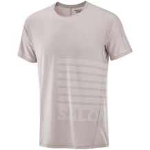 SALOMON SENSE AERO SS TEE GRAPHIC M ETHEREA NOWA MĘSKA KOSZULKA SPORTOWA DO BIEGANIA ROZMIAR M