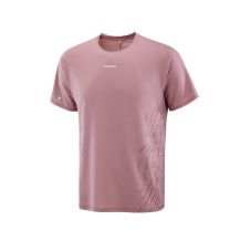 SALOMON SENSE AERO SS TEE GRAPHIC M ORCHID NOWA MĘSKA KOSZULKA SPORTOWA DO BIEGANIA ROZMIAR M <is>
