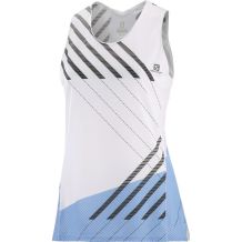 SALOMON SENSE AERO TANK W WHITE BLUE KOSZULKA SPORTOWA ROZMIAR M <is>