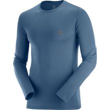 SALOMON SENSE LS TEE M DARK DENIM NOWA KOSZULKA SPORTOWA ROZMIAR M <is>