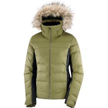 SALOMON STORMCOAZY W MARTINI OLIVE NOWA DAMSKA KURTKA NARCIARSKA ROZMIAR M <is>