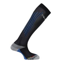 SALOMON WINTER COMPRESSION SOCKS BLACK/UNION BLUE SKARPETY NARCIARSKIE ROZMIAR M (39-41) <is>