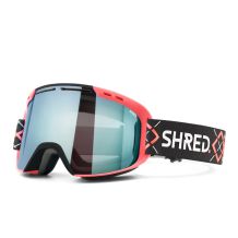 SHRED AMAZIFY BIGSHOW BLACK/RUST - CBL 2.0 ICE GOGLE NARCIARSKIE SNOWBOARDOWE Z POLARYZACJĄ S2 <is>