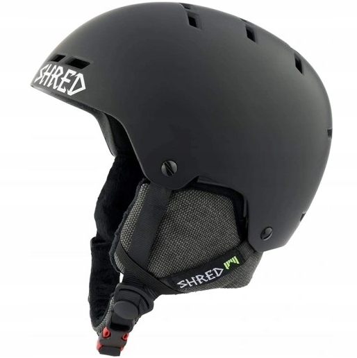 SHRED BUMPER BLACK KASK NARCIARSKI SNOWBOARDOWY ROZMIAR S (51-54 cm)