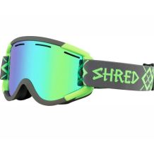 SHRED NASTIFY BIGSHOW GREY-GREEN - CBL PLASMA GOGLE NARCIARSKIE SNOWBOARD S3 <is>