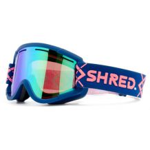 SHRED NASTIFY BIGSHOW NAVY - CBL PLASMA MIRROR GOGLE NARCIARSKIE SNOWBOARD S3 <is>