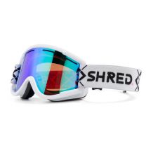 SHRED NASTIFY BIGSHOW WHITE - CBL PLASMA MIRROR GOGLE NARCIARSKIE SNOWBOARD S3 <is>