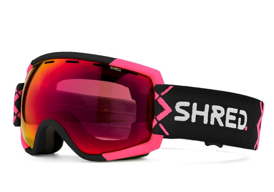 SHRED RARIFY BIGSHOW BLACK PINK - CBL BLAST GOGLE NARCIARSKIE SNOWBOARDOWE S2 <is>