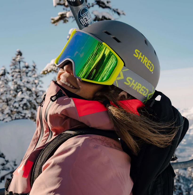 SHRED TOTALITY NOSHOCK NAVY KASK NARCIARSKI SNOWBOARDOWY ROZMIAR M (55-59 CM) <is>