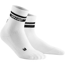 SKARPETY CEP CLASSIC 80'S SOCKS MID CUT WOMEN WHITE/BLACK ROZMIAR M/IV 40-43