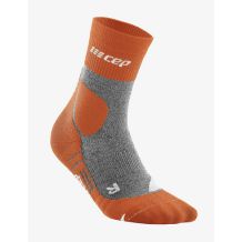 SKARPETY CEP HIKING LIGHT MERINO MID-CUT SOCKS WOMEN SUNSET/GREY ROZMIAR III