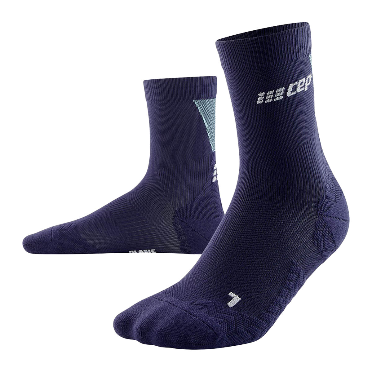 SKARPETY CEP ULTRALIGHT SOCKS V3 MID CUT MEN BLUE/LIGHT BLUE ROZMIAR IV 42-45