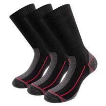 SKARPETY LENZ MULTISPORT SOCKS BLACK/ANTHRACITE 3-PAK ROZMIAR S/35-38
