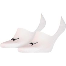 SKARPETY PUMA UNISEX FOOTIES SOCKS WHITE ROZMIAR 43-46 2-PAK XL
