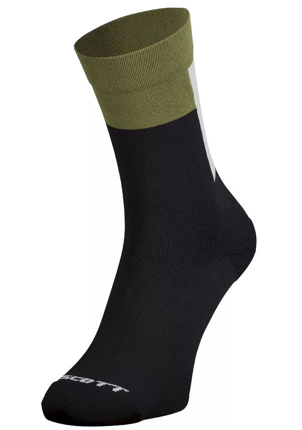 Skarpety Scott Block Stripe Crew Green, rozmiar 39-41