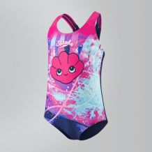 SPEEDO ESS APLIQUE PINK NOWY DZIECIĘCY STRÓJ KĄPIELOWY ROZMIAR 80 CM (9-12 M-CY) <is>