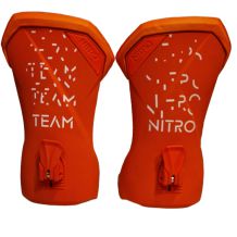 KOMPLET ŁYŻEK DO WIĄZAŃ NITRO TEAM HIGHBACK WITH FWL ADJUSTER RED ROZMIAR M/L