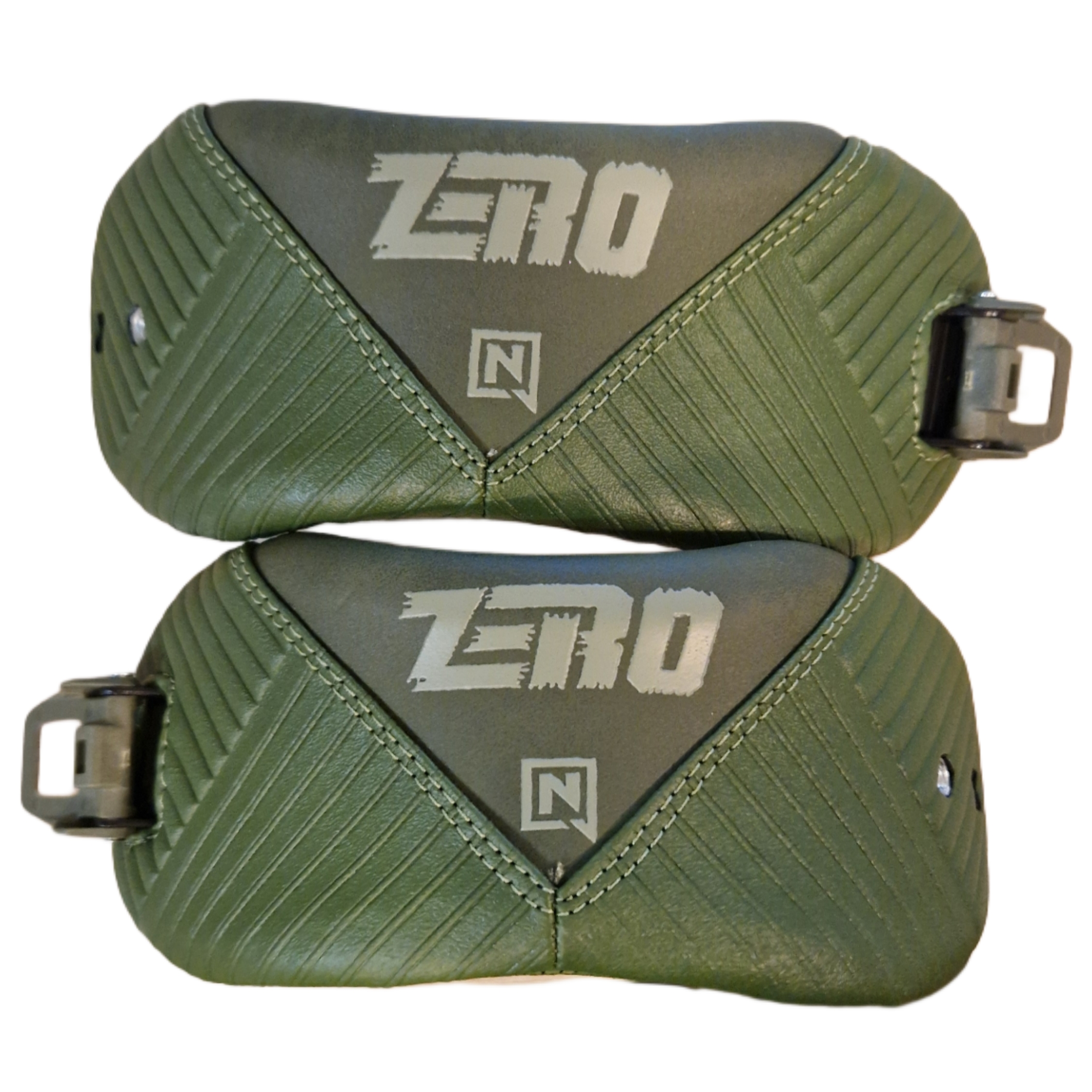 KOMPLET STRAPÓW DO WIĄZAŃ NITRO ZERO ANKLE STRAP WITH CLAMP ARMY GREEN ROZMIAR M