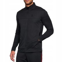 UNDER ARMOUR PIQUE TRACK JACKET BLACK BLUZA SPORTOWA TRENINGOWA R. S <is>