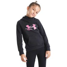 UNDER ARMOUR RIVAL FLEECE HOODIE KIDS BLACK NOWA DZIECIĘCA BLUZA Z KAPTUREM ROZMIAR XL (165-178 CM) <is>