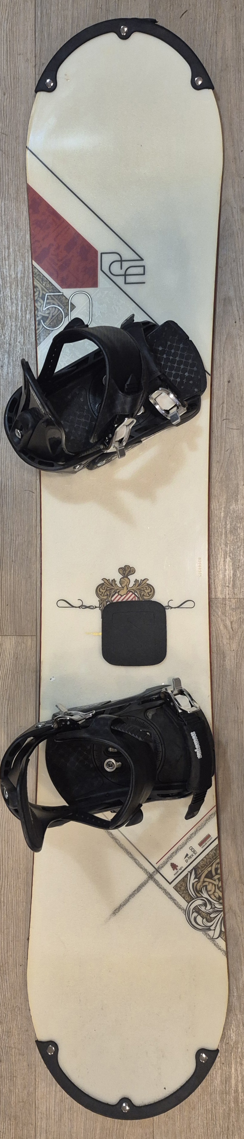 UŻYWANA DESKA SALOMON ACE 150CM + WIĄZANIA SALOMON FORCE