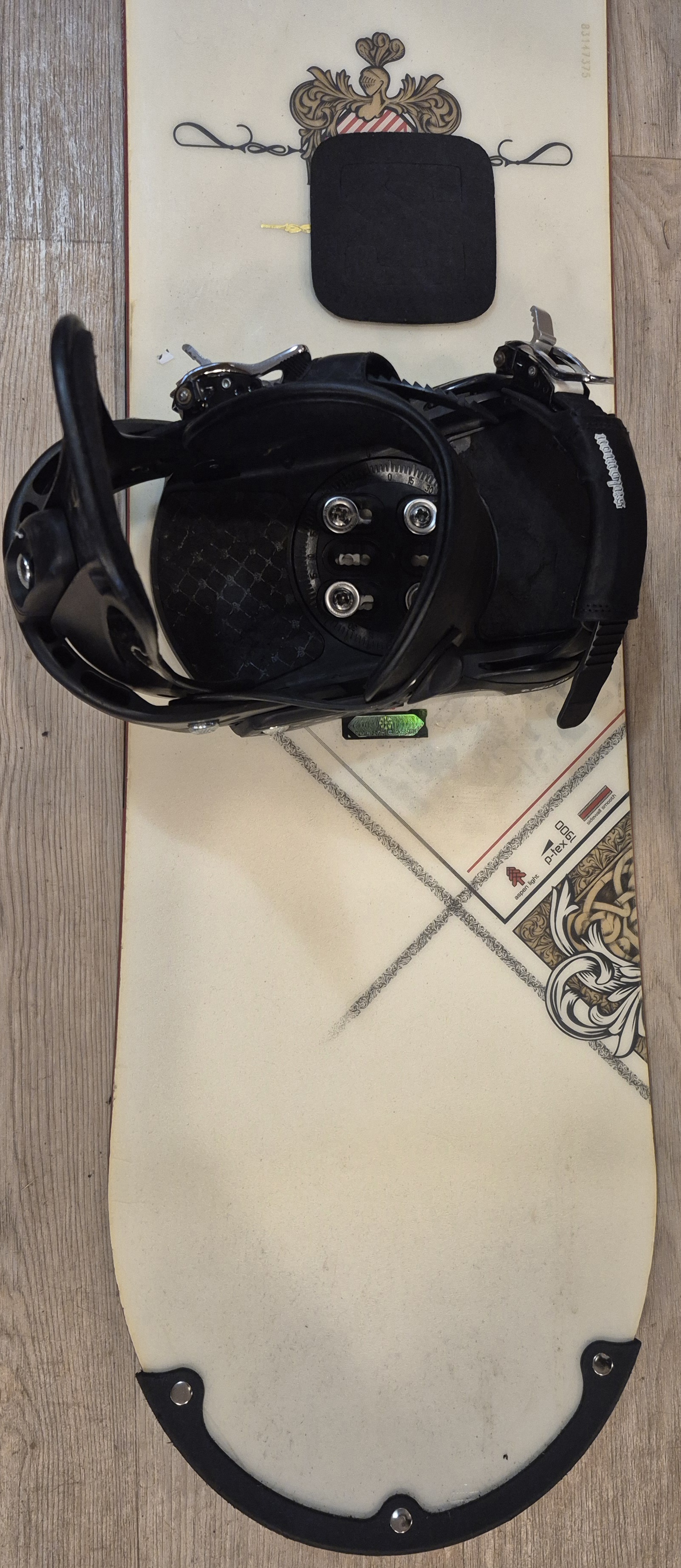 UŻYWANA DESKA SALOMON ACE 150CM + WIĄZANIA SALOMON FORCE