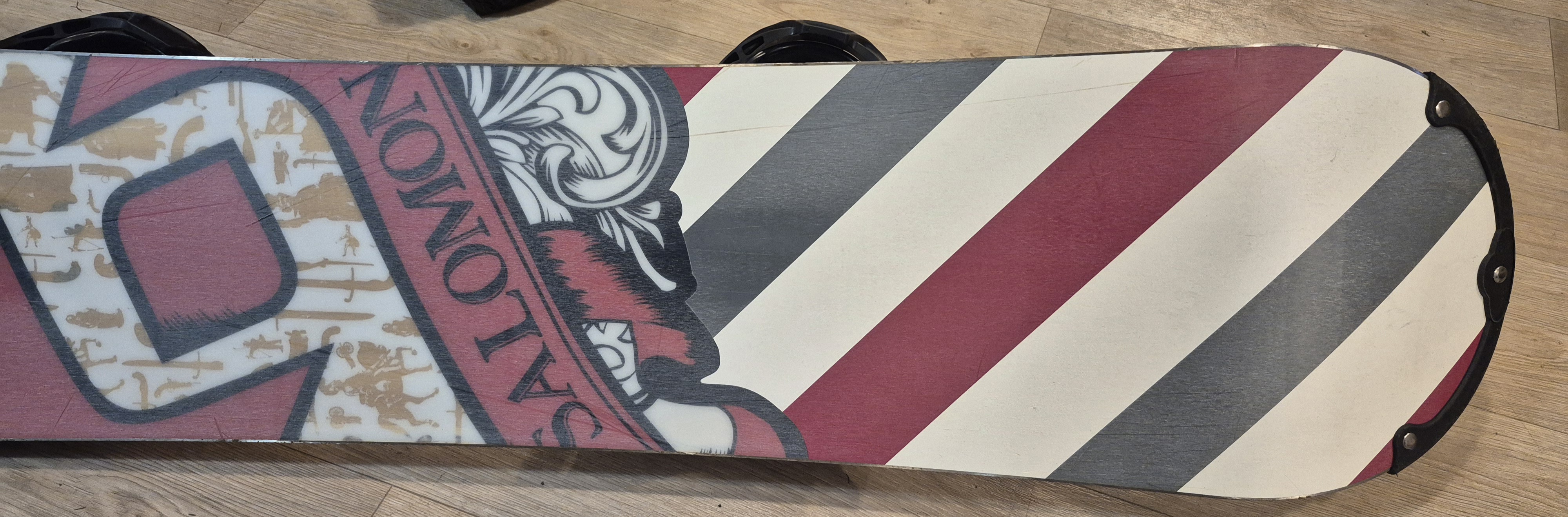 UŻYWANA DESKA SALOMON ACE 150CM + WIĄZANIA SALOMON FORCE