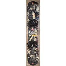 UŻYWANA DESKA SNOWBOARDOWA FLOW RHYTHM RENTAL 160CM WIDE + WIĄZANIA FLOW