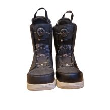 UŻYWANE BUTY SNOWBOARD SALOMON FACTION BOA BLACK/WHITE ROZMIAR 30CM EU: 45.5