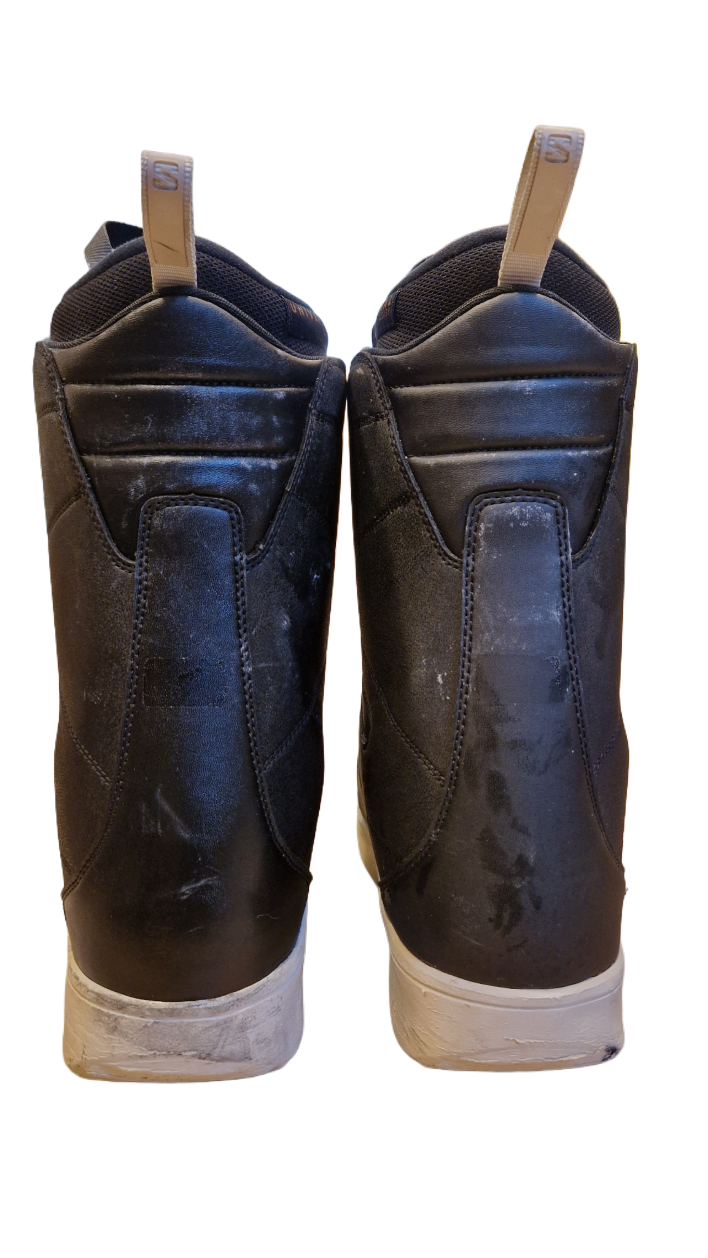 UŻYWANE BUTY SNOWBOARD SALOMON FACTION BOA BLACK/WHITE ROZMIAR 30CM EU: 45.5