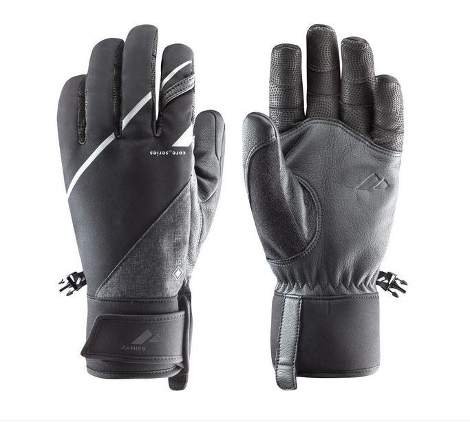 ZANIER 50 NORTH GORE-TEX BLACK RĘKAWICE NARCIARSKIE PRIMALOFT ROZMIAR 10 <is>