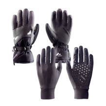 ZANIER RIDE GTX BLACK ANTHRACITE RĘKAWICE NARCIARSKIE SNOWBOARDOWE ROZMIAR 7,5 <is>