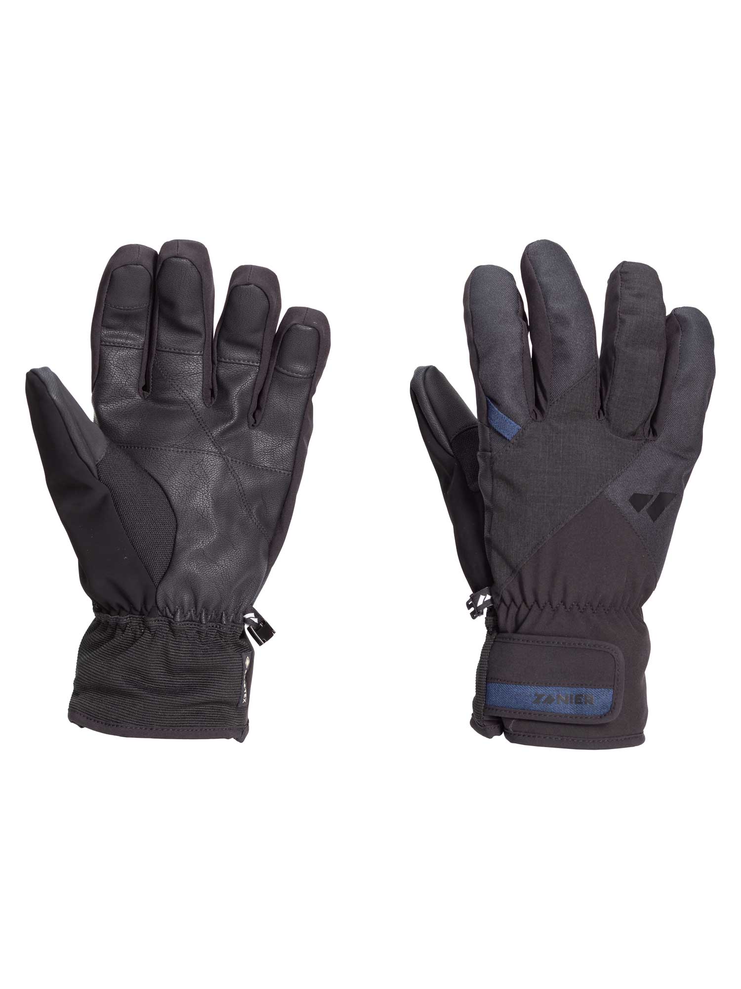 ZANIER SAALBACH GTX BLACK RĘKAWICE NARCIARSKIE SNOWBOARDOWE ROZMIAR 8,5 <is>