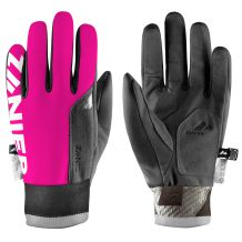 ZANIER SKATER INFINIUM BLACK FUCHSIA RĘKAWICE SPORTOWE TREKKINGOWE ROZMIAR 7 <is>