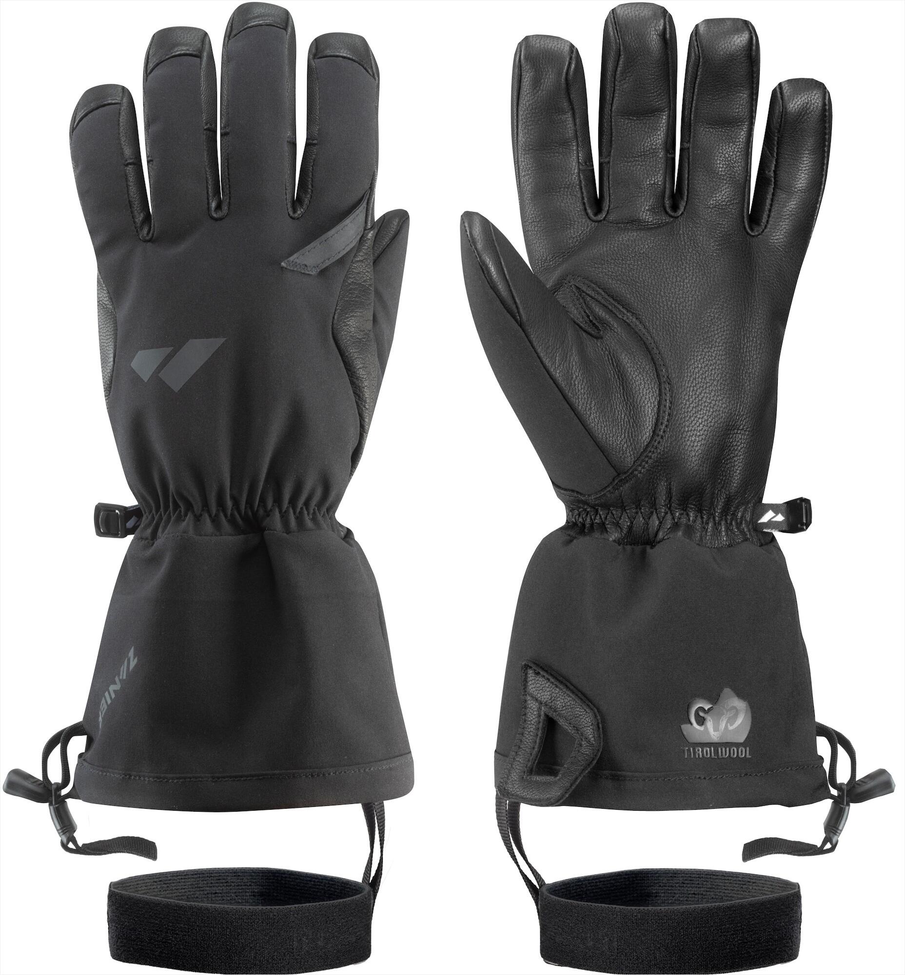 ZANIER WILDSPITZE TW BLACK RĘKAWICE NARCIARSKIE ROZMIAR 8,5 <is>