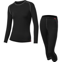 ZESTAW BIELIZNY LÖFFLER WOMEN SET 3/4 TRANSTEX WARM BLACK ROZMIAR XXL/46