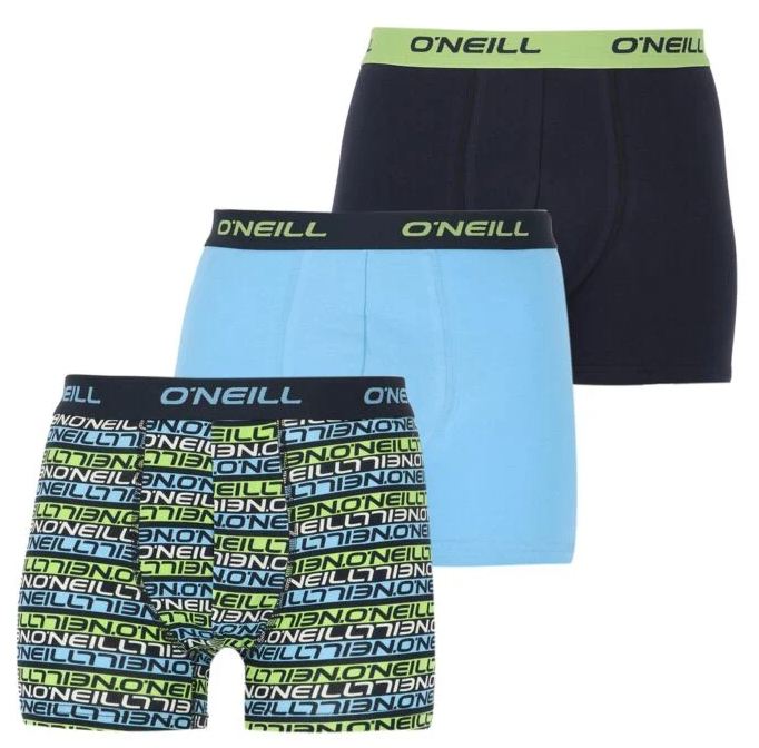 ZESTAW BOKSEREK MĘSKICH O\'NEILL BOXERS 3-PACK GRAPHIC ROZMIAR L