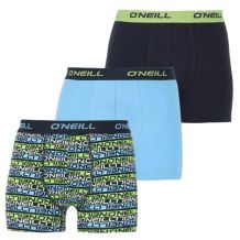 ZESTAW BOKSEREK MĘSKICH O'NEILL BOXERS 3-PACK GRAPHIC ROZMIAR L