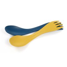 Zestaw łyżek i widelców Light My Fire Spork Little BIO 2 Pack - mustyyellow/hazyblue